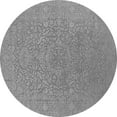thumbnail image 1 of Ahgly Company Indoor Round Oriental Gray Industrial Area Rugs, 7' Round, 1 of 4