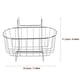 thumbnail image 3 of Escurridor de cesta colgante para fregadero de acero inoxidable, escurridor de platos, soporte para esponja de cocina, soporte para esponja, 3 of 6