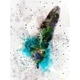 thumbnail image 2 of Young, Chamira 12x14 Black Ornate Wood Framed with Double Matting Museum Art Print Titled - Peacock I, 2 of 4