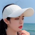 thumbnail image 3 of Sombrero con visera Sunnimix Protección UV para niñas blanco, 3 of 8