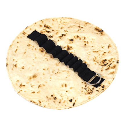 New Arrivals Burrito Pen Pencil Case, Stationery Pouch Holder Makeup Roll Up Case Bag for Brush,Brush,Pen