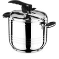 thumbnail image 3 of Hascevher Esila Stainless Steel Pressure Cooker, 9.5 Quart, 3 of 4