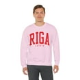 thumbnail image 6 of Riga Latvia Sweatshirt Gifts Crew Neck Shirt Long Sleeve Unisex, 6 of 7