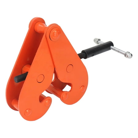 Pince De Levage Pour Poutre 1 Tonne - Pince à Bride Réglable 75-220 Mm - Capacité 1000 Kg - Acier Robuste Q355