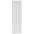 thumbnail image 2 of SAFAVIEH Abstract Madrid Striped Geometric Runner Rug, Blue/Ivory, 2'3" x 8', 2 of 10