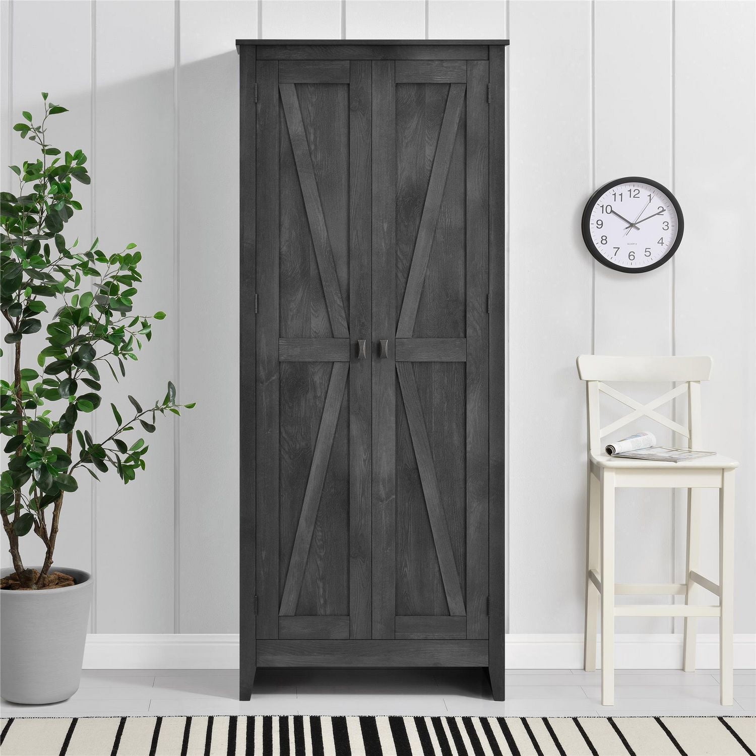 Farmington 31.5" Wide Storage Cabinet, Rustic