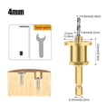 thumbnail image 4 of Ensemble de 5 Pcs Tige Hexagonale 1/4 Po Perceuse Haute Vitesse Acier 2.8 à 4mm Perceuse Réglable Diamètre 8mm, 4 of 7