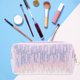 thumbnail image 4 of Bolsa de maquillaje con lentejuelas para mujer, neceser de viaje de gran capacidad, 4 of 5