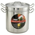 thumbnail image 4 of Stainless 16 Quart Steamer/Pasta Cooker with Cover, 4 of 5