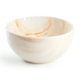 thumbnail image 4 of Elama Fine Marble 16 Piece Porcelain Dinnerware Set in Orange, Service for 4, 4 of 8