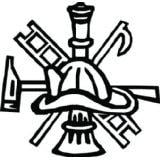 Custom Wall Decal Fire Dept Picture Art - Kids Boys Bedroom Peel & Stick Sticker - Vinyl Wall Decal