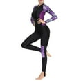 thumbnail image 5 of purcolt Wet Suits for Women Full Body Diving Suit in Cold Water, Long Sleeve Front Zip Wetsuit One Piece Thermal Swimsuit for Diving Snorkeling Kayaking Swimming, 5 of 6