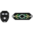 thumbnail image 2 of Luz trasera de bicicleta, intermitentes recargables por USB, control remoto inalámbrico inteligente, 2 of 5