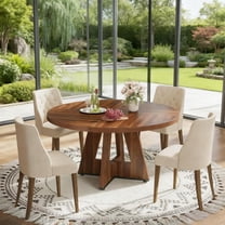 47 Inch Wood Round Dining Table (1pc only)