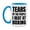 White/Light Blue, variant on Funny Boxing Mug - "Tears Of The People I Beat At Boxing" - 11Oz Or 15Oz Ceramic Coffee Cup