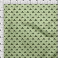 thumbnail image 4 of oneOone Polyester Spandex Light Green Fabric Kids Cowboy Hat Diy Clothing Quilting Fabric Print Fabric By Yard 56 Inch Wide, 4 of 4