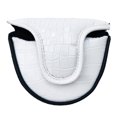 thumbnail image 1 of facefd Golf Club Headcover Portable Reusable Stylish Replacement Solid Color Putter Storage Cover Accessories Birthday Gift White White, 1 of 6