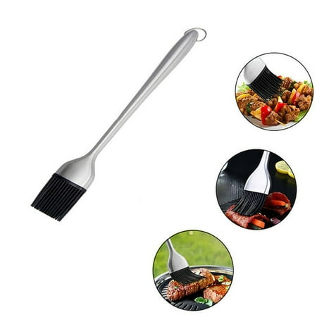 

Stainless Steel Bbq Brush Oil Brush Cooking Silicone Brushes for Kitchen