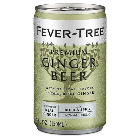 Fever-Tree Ginger Beer 150ml Cans; 8-pack