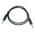 thumbnail image 2 of 2ft 3.5mm TRS Male to 3.5mm TRRS Angled Male LINE LEVEL RECORDING Cable, 2 of 2