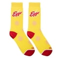 thumbnail image 5 of Cool Socks Novelty Crew Socks Women's Eggo Waffles, Graphic Print, Large, 5 of 5