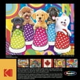 thumbnail image 5 of RoseArt Kodak 350-Piece Puppy Socks Adult Jigsaw Puzzle, 5 of 5