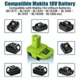 thumbnail image 2 of MT20RNL Battery Adapter Use for 18V Tools,Converts for 18V Li-Ion Battery to 18V Li-Ion Battery, 2 of 5