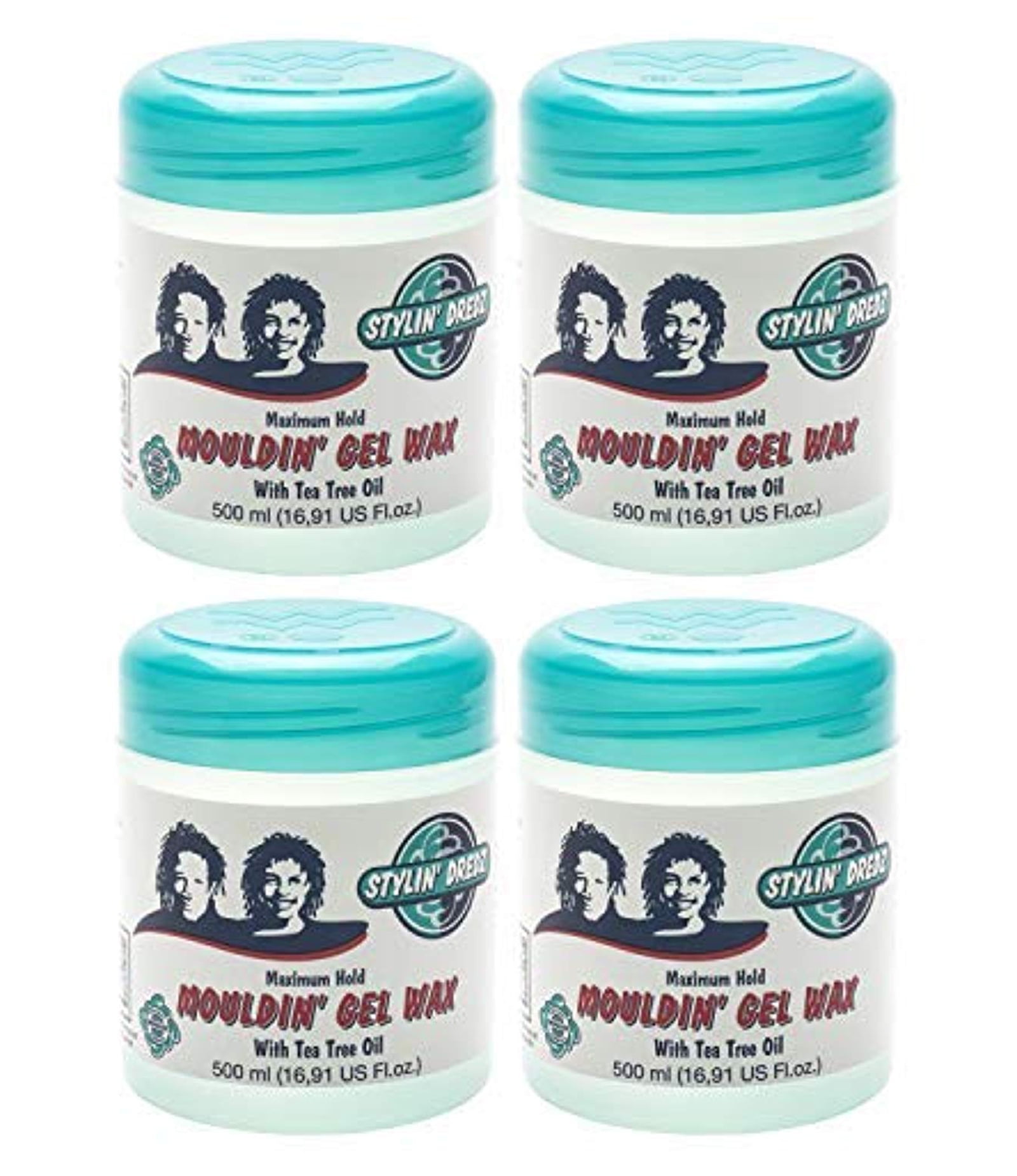 Stylin' Dredz Moulding Gel Wax with Tea Tree Oil Hair Care 500 ml