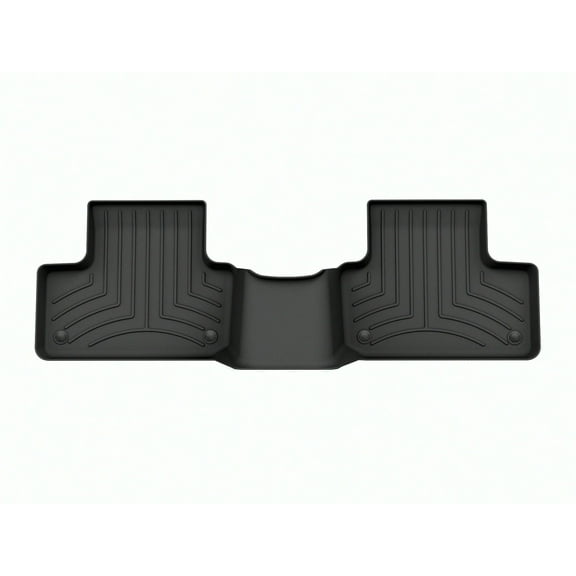 WeatherTech FloorLiner HP Custom Fit Floor Mats compatible with 2022-2026 Volvo XC60 - 2nd Row, Black