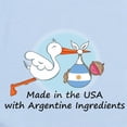 thumbnail image 2 of CafePress - Stork Baby Argentina USA Infant Bodysuit - Baby Light Bodysuit, Size Newborn - 24 Months, 2 of 4
