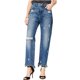 thumbnail image 1 of M1858 Jeans de pierna ancha rasgados Frida para mujer, azul, 00, 1 of 1