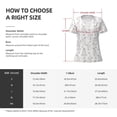 thumbnail image 5 of Naloa Bunny And Bird Print T-Shirts Short Sleeve V Neck Tees for Women Fashion Tops Trendy Lightweight Soft Casual Summer Outfits Clothes, 5 of 5