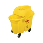 Rubbermaid Commercial Products RCP 7590-88 YEL 35 Quart Wavebrake Institutional Combo - Yellow