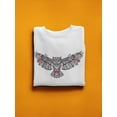 thumbnail image 3 of Ethnic Flying Owl Sweatshirt Women -Image by Shutterstock, Female 3X-Large, 3 of 4