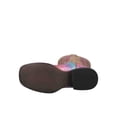 thumbnail image 5 of Roper Girls Rainbow Glitter Square Toe Cowboy   Mid Calf Boots, 5 of 5