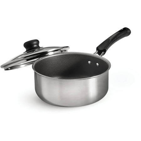 Tramontina Simple Cooking 2 Quart Non-Stick Polished Covered Sauce