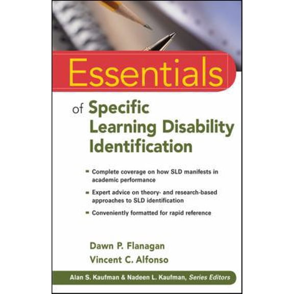 Pre-Owned Essentials of Specific Learning Disability Identification (Paperback) 0470587601 9780470587607