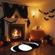 thumbnail image 5 of Halloween Pumpkin Rugs Pumpkin Shaped Floor Mat Thanksgiving Day Mat Halloween Decorative For Living Bedroom Kitchen Decoration Bath, 5 of 6
