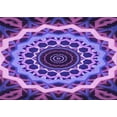thumbnail image 1 of Ahgly Tapis Rectangulaire Lavable en Machine Intérieur Transitionnel Heliotrope Violet, 8 Pieds x 12 Pieds, 1 of 7