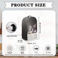 thumbnail image 6 of FKELYI Blender Dust Cover with Handle Grey Daisy Floral Cat Print Anti Splash Water Resistant Blender Mixer Protector Covers for Kitchen Appliance Dustproof Cover, 6 of 6