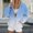 Light blue, variant on Holzkary Zip Up Hoodie Women Oversize Zip Sports Sweatshirt Jacket Lightweight Sports Jacket Gradient Color Long Sleeve Sweatshirts Fall Outfits 2025 O Versized Hoodies Casual Fashion Jackets Green L