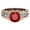 Red, variant on zttd ladies ring alloy plated 14k rose gold color separation ring jewelry gift size 5-12