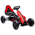 thumbnail image 1 of Aosom 12V Electric Go Kart w/ Forward Backward, for 3-8 Years Red, 1 of 10