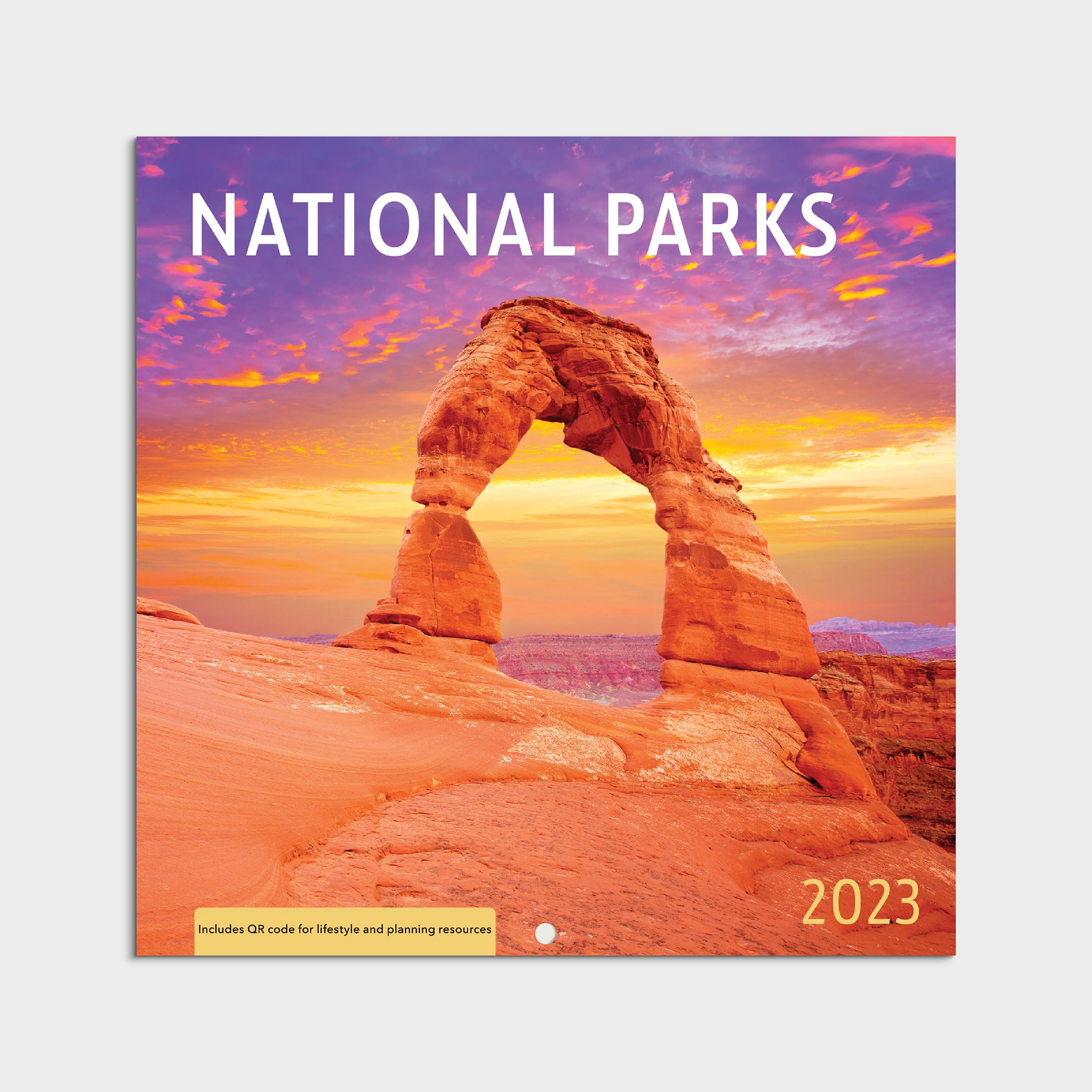 2023 Mini Wall Calendar - National Parks- 7"x7" by Dayspring