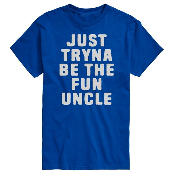 Instant Message - Just Tryna Be The Fun Uncle Short Sleeve Graphic T-Shirt