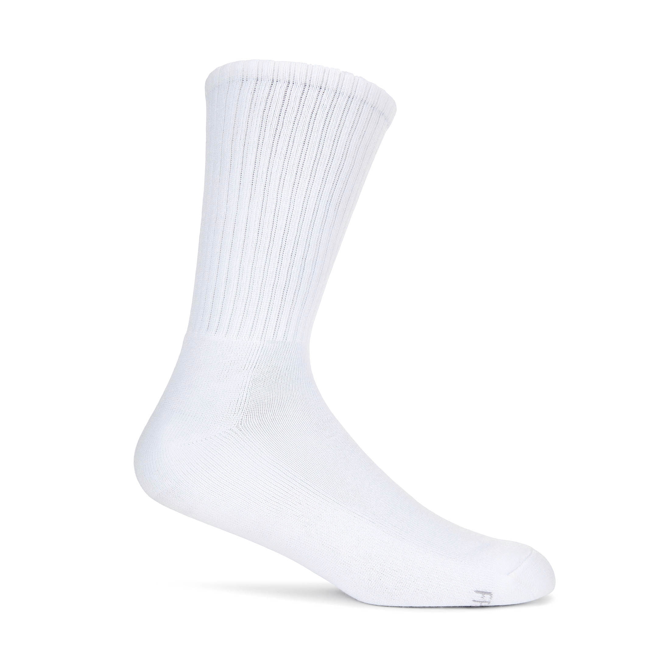 Fruit of the Loom Mens Gameday Crew Socks, 3-Pack, Sock Sizes 6-12