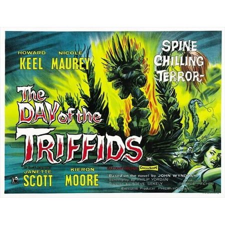 UPC: 0671863492587 | The Day of the Triffids – movie POSTER (Half Sheet Style A) (22  x 28 ) (1963)