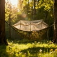 thumbnail image 3 of 550 lbs Capacity Camping Hammock with Mosquito Net, Carabiner and Storage Bag, 3 of 6