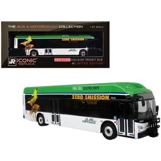 Flxible 53102 Transit Bus #N SEPTA Philadelphia Light Green