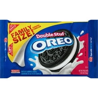 (3 Pack) Oreo Double Stuf Cookies, Family Size, 20 Oz